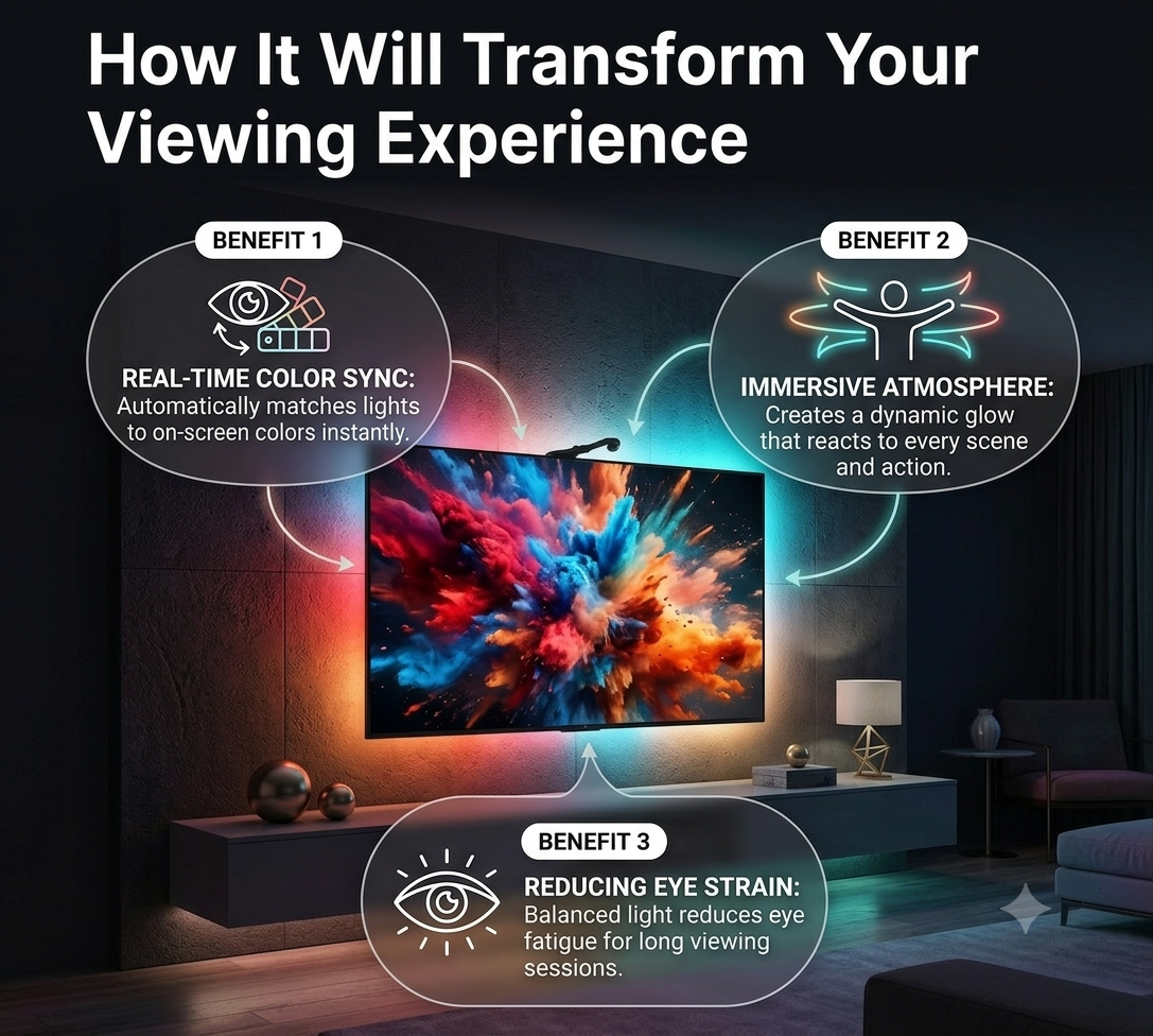 LumiSync™ Immersive TV Backlight